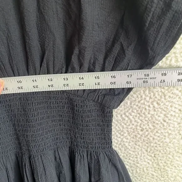 Madewell Black Midi Dress - Picture 6 of 8